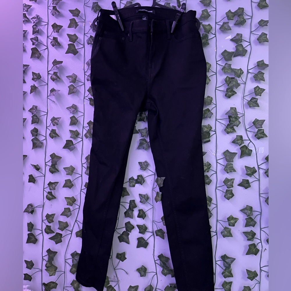 Black Calvin Klein skinny jeans